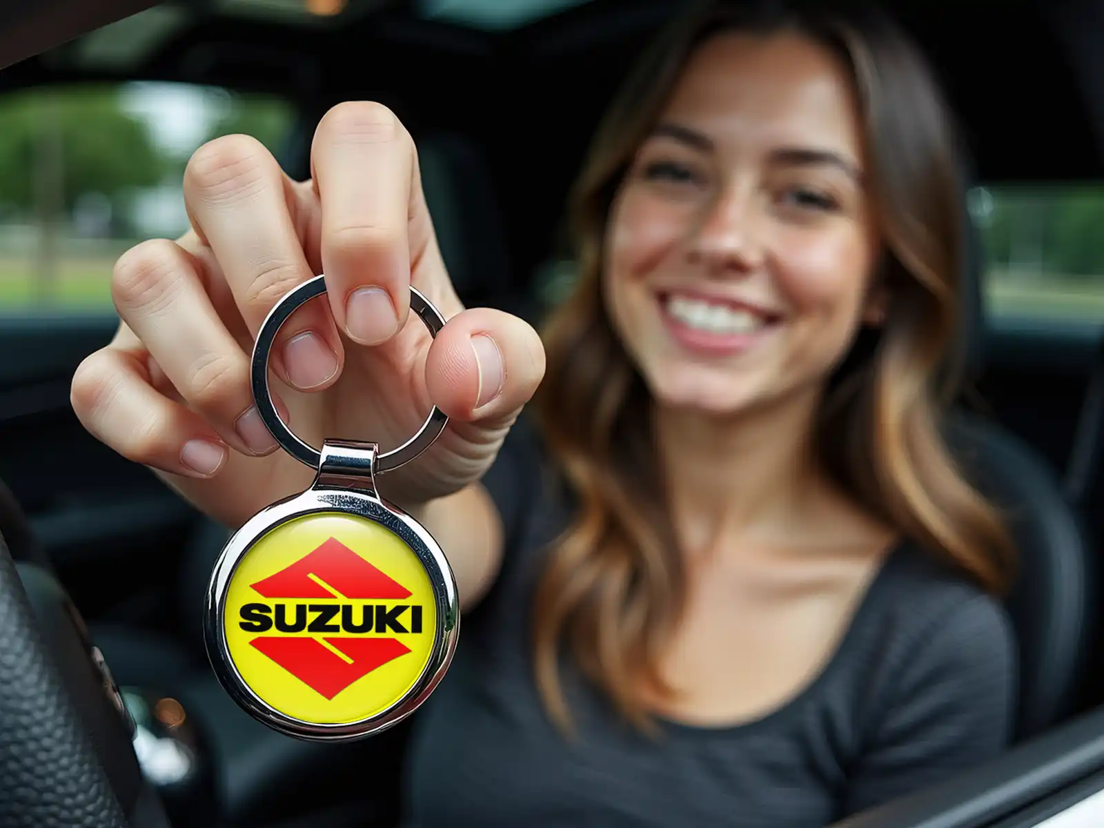 Suzuki Llavero Imagen Pro Metálico Personalizado